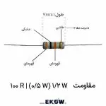 مقاومت 1/2 وات 100 اهم (1/2W 100R ) نمای بدنه مقاومت 1/2 وات 100 اهم (1/2W 100R ) پایه‌های مسی مقاومت 1/2 وات 100 اهم (1/2W 100R ) کد رنگی استاندارد مقاومت 1/2 وات 100 اهم (1/2W 100R ) مغزی سرامیکی مقاومت 1/2 وات 100 اهم (1/2W 100R ) پوشش عایق رطوبت مقاومت 1/2 وات 100 اهم (1/2W 100R ) تست اهمی مقاومت 1/2 وات 100 اهم (1/2W 100R ) نصب قطعه مقاومت 1/2 وات 100 اهم (1/2W 100R ) روی فیبر مدار چاپی کاربرد مقاومت 1/2 وات 100 اهم (1/2W 100R ) در منبع تغذیه مقاومت 1/2 وات 100 اهم (1/2W 100R ) در درایور ماسفت مونتاژ دستی مقاومت 1/2 وات 100 اهم (1/2W 100R ) با هویه لحیم‌کاری خودکار مقاومت 1/2 وات 100 اهم (1/2W 100R ) بسته‌بندی صنعتی مقاومت 1/2 وات 100 اهم (1/2W 100R ) پایداری دمایی مقاومت 1/2 وات 100 اهم (1/2W 100R ) در تجهیزات نمای نزدیک مقاومت 1/2 وات 100 اهم (1/2W 100R ) با روکش قلع کیفیت لایه کربنی مقاومت 1/2 وات 100 اهم (1/2W 100R ) مقاومت 1/2 وات 100 اهم (1/2W 100R ) در بردهای لوازم خانگی عملکرد ایمن مقاومت 1/2 وات 100 اهم (1/2W 100R ) در مدار توزیع توان حرارتی مقاومت 1/2 وات 100 اهم (1/2W 100R ) اندازه استاندارد مقاومت 1/2 وات 100 اهم (1/2W 100R ) مقاومت 1/2 وات 100 اهم (1/2W 100R ) برای کاهش جریان نمای جانبی مقاومت 1/2 وات 100 اهم (1/2W 100R ) با خطوط رنگی پایدارسازی ولتاژ با مقاومت 1/2 وات 100 اهم (1/2W 100R )