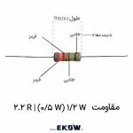 مقاومت 1/2 وات 2.2 اهم (1/2W 2.2R ) مقاومت 1/2 وات 2.2 اهم (1/2W 2.2R ) فیلم متال اکسید نیم وات با تلورانس پنج درصد مقاومت 1/2 وات 2.2 اهم (1/2W 2.2R ) با هسته سرامیک اکسید آلومینیوم خنک کننده مقاومت 1/2 وات 2.2 اهم (1/2W 2.2R ) با روکش سیلیکونی نسوز و خودخاموش شونده مقاومت 1/2 وات 2.2 اهم (1/2W 2.2R ) دارای استاندارد ایمنی یو ال نود و چهار وی صفر مقاومت 1/2 وات 2.2 اهم (1/2W 2.2R ) با پایه‌های مسی فاقد اکسیژن با رسانایی عالی مقاومت 1/2 وات 2.2 اهم (1/2W 2.2R ) آبکاری شده با قلع مات بدون سرب استاندارد روهاز مقاومت 1/2 وات 2.2 اهم (1/2W 2.2R ) جهت مانیتورینگ و نمونه برداری دقیق جریان مقاومت 1/2 وات 2.2 اهم (1/2W 2.2R ) برای مهار شوک جریان هجومی در منابع تغذیه مقاومت 1/2 وات 2.2 اهم (1/2W 2.2R ) با کد رنگی قرمز قرمز طلایی طلایی مقاومت 1/2 وات 2.2 اهم (1/2W 2.2R ) مخصوص درایورهای ال ای دی و مدارات روشنایی مقاومت 1/2 وات 2.2 اهم (1/2W 2.2R ) برای استفاده در منابع تغذیه سوئیچینگ صنعتی مقاومت 1/2 وات 2.2 اهم (1/2W 2.2R ) قطعه الکترونیکی پسیو با پایداری حرارتی فوق العاده مقاومت 1/2 وات 2.2 اهم (1/2W 2.2R ) با تحمل دمایی منفی پنجاه و پنج تا مثبت صد و پنجاه و پنج مقاومت 1/2 وات 2.2 اهم (1/2W 2.2R ) با نویز الکتریکی بسیار پایین برای پردازش سیگنال مقاومت 1/2 وات 2.2 اهم (1/2W 2.2R ) مناسب برای مونتاژ دستی و لحیم کاری با وان قلع مقاومت 1/2 وات 2.2 اهم (1/2W 2.2R ) اورجینال برای تولید و تعمیر بردهای چاپی مقاومت 1/2 وات 2.2 اهم (1/2W 2.2R ) مقاوم در برابر رطوبت و اکسیداسیون محیطی مقاومت 1/2 وات 2.2 اهم (1/2W 2.2R ) با استحکام مکانیکی بالا در برابر خمش و لرزش مقاومت 1/2 وات 2.2 اهم (1/2W 2.2R ) جهت محافظت در برابر اضافه بار و پالس های لحظه ای مقاومت 1/2 وات 2.2 اهم (1/2W 2.2R ) قطعه استاندارد آزمایشگاهی و آموزشی الکترونیک مقاومت 1/2 وات 2.2 اهم (1/2W 2.2R ) با قابلیت ترشوندگی عالی در لحیم کاری سریع مقاومت 1/2 وات 2.2 اهم (1/2W 2.2R ) مناسب برای مدارات اسنابر و فیلترهای ضربه گیر مقاومت 1/2 وات 2.2 اهم (1/2W 2.2R ) قطعه با دوام برای تجهیزات خانگی و صنعتی مقاومت 1/2 وات 2.2 اهم (1/2W 2.2R ) دارای توان اتلاف پیوسته نیم وات استاندارد