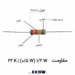 مقاومت 1/2 وات 22 کیلو اهم (1/2W 22K ) خرید مقاومت 1/2 وات 22 کیلو اهم (1/2W 22K ) قیمت مقاومت 1/2 وات 22 کیلو اهم (1/2W 22K ) فروش مقاومت 1/2 وات 22 کیلو اهم (1/2W 22K ) مقاومت 1/2 وات 22 کیلو اهم (1/2W 22K ) لایه کربنی مشخصات فنی مقاومت 1/2 وات 22 کیلو اهم (1/2W 22K ) کد رنگی مقاومت 1/2 وات 22 کیلو اهم (1/2W 22K ) پایه‌های قلع اندود مقاومت 1/2 وات 22 کیلو اهم (1/2W 22K ) خرید عمده مقاومت 1/2 وات 22 کیلو اهم (1/2W 22K ) مقاومت 1/2 وات 22 کیلو اهم (1/2W 22K ) برای آزمایشگاه تصویر مقاومت 1/2 وات 22 کیلو اهم (1/2W 22K ) کیفیت مقاومت 1/2 وات 22 کیلو اهم (1/2W 22K ) مونتاژ مدار با مقاومت 1/2 وات 22 کیلو اهم (1/2W 22K ) خرید آنلاین مقاومت 1/2 وات 22 کیلو اهم (1/2W 22K ) مقاومت 1/2 وات 22 کیلو اهم (1/2W 22K ) تلرانس ۵ درصد مقاومت 1/2 وات 22 کیلو اهم (1/2W 22K ) بالاکش مقاومت 1/2 وات 22 کیلو اهم (1/2W 22K ) صنعتی بررسی مقاومت 1/2 وات 22 کیلو اهم (1/2W 22K ) ابعاد مقاومت 1/2 وات 22 کیلو اهم (1/2W 22K ) تجهیزات الکترونیک مقاومت 1/2 وات 22 کیلو اهم (1/2W 22K ) ارزش خرید مقاومت 1/2 وات 22 کیلو اهم (1/2W 22K ) پایداری حرارتی مقاومت 1/2 وات 22 کیلو اهم (1/2W 22K )