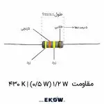 مقاومت 1/2 وات 430 کیلو اهم (1/2W 430K ) خرید مقاومت 1/2 وات 430 کیلو اهم (1/2W 430K ) قیمت مقاومت 1/2 وات 430 کیلو اهم (1/2W 430K ) فروش مقاومت 1/2 وات 430 کیلو اهم (1/2W 430K ) مقاومت 1/2 وات 430 کیلو اهم (1/2W 430K ) لایه کربنی مقاومت 1/2 وات 430 کیلو اهم (1/2W 430K ) سیمی مشخصات مقاومت 1/2 وات 430 کیلو اهم (1/2W 430K ) مقاومت نیم وات چهارصد و سی کیلو اهم خرید مقاومت نیم وات چهارصد و سی کیلو اهم مقاومت با کد رنگی زرد نارنجی زرد طلایی مقاومت لایه کربنی با توان نیم وات مقاومت چهارصد و سی کیلو اهم برای برد الکترونیکی مقاومت سیمی برای تعمیر برد مقاومت مناسب مدار تقسیم ولتاژ مقاومت مناسب مدار زمان‌بندی مقاومت مناسب تنظیم بایاس مقاومت نیم وات برای پروژه آموزشی قطعه الکترونیکی مقاومتی با پایه سیمی مقاومت با هسته سرامیکی مقاومت مناسب لحیم‌کاری روی برد مقاومت مناسب برد سوراخ‌دار مقاومت مناسب تعمیرات الکترونیکی مقاومت برای تخلیه بار خازن مقاومت برای محدودسازی جریان مقاومت با تلرانس پنج درصد تصویر مقاومت چهارصد و سی کیلو اهم مقاومت پرکاربرد در مدارهای کنترلی قطعه مقاومتی برای کارگاه الکترونیک مقاومت با پایه قلع‌اندود مقاومت مناسب ساخت مدار