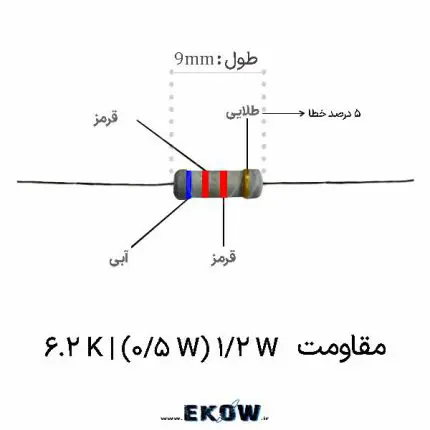 مقاومت 1/2 وات 6.2 کیلو اهم (1/2W 6.2K ) خرید مقاومت 1/2 وات 6.2 کیلو اهم (1/2W 6.2K ) قیمت مقاومت 1/2 وات 6.2 کیلو اهم (1/2W 6.2K ) مشخصات فنی مقاومت 1/2 وات 6.2 کیلو اهم (1/2W 6.2K ) فروش مقاومت 1/2 وات 6.2 کیلو اهم (1/2W 6.2K ) لایه کربنی تصویر مقاومت 1/2 وات 6.2 کیلو اهم (1/2W 6.2K ) پایه دار کد رنگی مقاومت 1/2 وات 6.2 کیلو اهم (1/2W 6.2K ) آبی قرمز قرمز طلایی ابعاد و اندازه مقاومت 1/2 وات 6.2 کیلو اهم (1/2W 6.2K ) پایه‌های قلع اندود مقاومت 1/2 وات 6.2 کیلو اهم (1/2W 6.2K ) کاربرد مقاومت 1/2 وات 6.2 کیلو اهم (1/2W 6.2K ) در تقسیم ولتاژ مقاومت 1/2 وات 6.2 کیلو اهم (1/2W 6.2K ) تلرانس ۵ درصد مقاومت 1/2 وات 6.2 کیلو اهم (1/2W 6.2K ) با روکش اپوکسی نسوز تست اهمی مقاومت 1/2 وات 6.2 کیلو اهم (1/2W 6.2K ) با مولتی متر مونتاژ مقاومت 1/2 وات 6.2 کیلو اهم (1/2W 6.2K ) روی برد مدار چاپی مقاومت 1/2 وات 6.2 کیلو اهم (1/2W 6.2K ) در مدار بایاس ترانزیستور رفتار حرارتی مقاومت 1/2 وات 6.2 کیلو اهم (1/2W 6.2K ) در بار مداوم بسته‌بندی مقاومت 1/2 وات 6.2 کیلو اهم (1/2W 6.2K ) برای خط تولید مقاومت 1/2 وات 6.2 کیلو اهم (1/2W 6.2K ) درون سوراخی ضد رطوبت کیفیت هسته سرامیکی مقاومت 1/2 وات 6.2 کیلو اهم (1/2W 6.2K ) مقاومت 1/2 وات 6.2 کیلو اهم (1/2W 6.2K ) برای منابع تغذیه سوئیچینگ خرید عمده مقاومت 1/2 وات 6.2 کیلو اهم (1/2W 6.2K ) صنعتی لحیم کاری مقاومت 1/2 وات 6.2 کیلو اهم (1/2W 6.2K ) با هویه دستی مقاومت 1/2 وات 6.2 کیلو اهم (1/2W 6.2K ) به عنوان مقاومت بالاکش دیجیتال