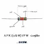 مقاومت 1/2 وات 8.2 کیلو اهم (1/2W 8.2K ) خرید مقاومت 1/2 وات 8.2 کیلو اهم (1/2W 8.2K ) قیمت مقاومت 1/2 وات 8.2 کیلو اهم (1/2W 8.2K ) مشخصات فنی مقاومت 1/2 وات 8.2 کیلو اهم (1/2W 8.2K ) فروش مقاومت 1/2 وات 8.2 کیلو اهم (1/2W 8.2K ) قطعه مقاومت 1/2 وات 8.2 کیلو اهم (1/2W 8.2K ) تصویر مقاومت 1/2 وات 8.2 کیلو اهم (1/2W 8.2K ) مقاومت 1/2 وات 8.2 کیلو اهم (1/2W 8.2K ) لایه کربنی کد رنگی مقاومت 1/2 وات 8.2 کیلو اهم (1/2W 8.2K ) مقاومت 1/2 وات 8.2 کیلو اهم (1/2W 8.2K ) تلرانس ۵ درصد پایه‌های قلع اندود مقاومت 1/2 وات 8.2 کیلو اهم (1/2W 8.2K ) لحیم کاری مقاومت 1/2 وات 8.2 کیلو اهم (1/2W 8.2K ) کاربرد مقاومت 1/2 وات 8.2 کیلو اهم (1/2W 8.2K ) در مدارات صوتی مقاومت 1/2 وات 8.2 کیلو اهم (1/2W 8.2K ) برای بایاس ترانزیستور مقاومت 1/2 وات 8.2 کیلو اهم (1/2W 8.2K ) پول آپ دیجیتال روکش اپوکسی مقاومت 1/2 وات 8.2 کیلو اهم (1/2W 8.2K ) پایداری حرارتی مقاومت 1/2 وات 8.2 کیلو اهم (1/2W 8.2K ) تست مقاومت 1/2 وات 8.2 کیلو اهم (1/2W 8.2K ) با مولتی متر مقاومت 1/2 وات 8.2 کیلو اهم (1/2W 8.2K ) پایه دار دیپ خرید اینترنتی مقاومت 1/2 وات 8.2 کیلو اهم (1/2W 8.2K ) مقاومت 1/2 وات 8.2 کیلو اهم (1/2W 8.2K ) برای طراحی مدار کیفیت مقاومت 1/2 وات 8.2 کیلو اهم (1/2W 8.2K ) در منبع تغذیه