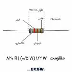 مقاومت 1/2 وات 820 اهم (1/2W 820R ) خرید مقاومت 820 اهم نیم وات قیمت مقاومت لایه کربنی 820 اهم مقاومت 820 اهم دیپ 1/2 وات مشخصات فنی مقاومت 820 اهم حلقه‌های رنگی مقاومت 820 اهم نیم وات کد رنگی مقاومت 820 اهم کربنی مقاومت محدودکننده جریان 820 اهم پایداری حرارتی مقاومت 820 اهم 1/2 وات پایه‌های قلع‌اندود مقاومت 820 اهم مقاومت 820 اهم برای محدود کردن جریان ال ای دی تأمین قطعات پسیو مقاومت 820 اهم هسته سرامیکی مقاومت کربنی 820 اهم مقاومت 820 اهم با تلرانس 5 درصد پوشش رزین اپوکسی مقاومت 820 اهم خرید آنلاین مقاومت 820 اهم نیم وات مقاومت 820 اهم برای مدارات بایاسینگ پاسخ فرکانسی مقاومت 820 اهم کربنی آزمون ولتاژ شکست مقاومت 820 اهم کیفیت لحیم‌پذیری پایه‌های مقاومت 820 اهم فروش عمده مقاومت 820 اهم 1/2 وات
